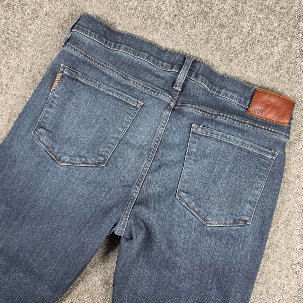 PAIGE Federal Jeans Mens 33 Blue Russ Slim Straight Stretch M655521-4140